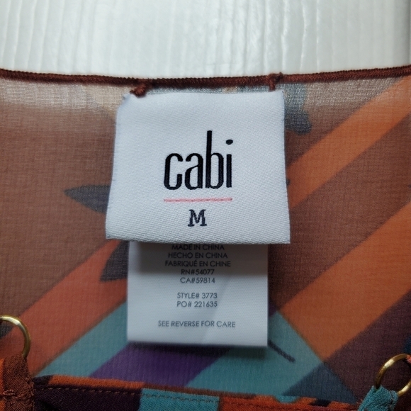 Cabi Lattice Top - Size M, Item 3773 - Picture 7 of 8